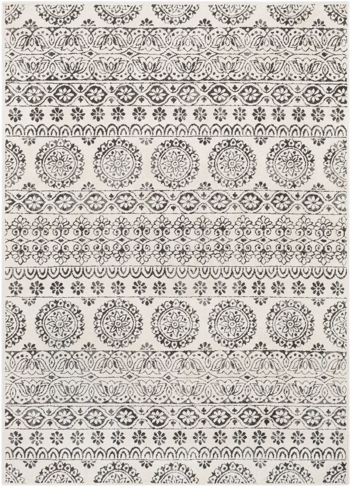 Bahar Beige Indoor 10' x 13'11" Machine Woven Rug