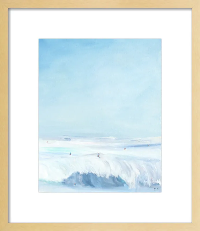Wave Riders  by Caroline Chriss  for Artfully Walls
