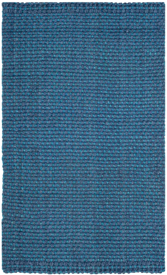 Arlo Home Hand Woven Area Rug, NF262C, Blue,  4' X 6'