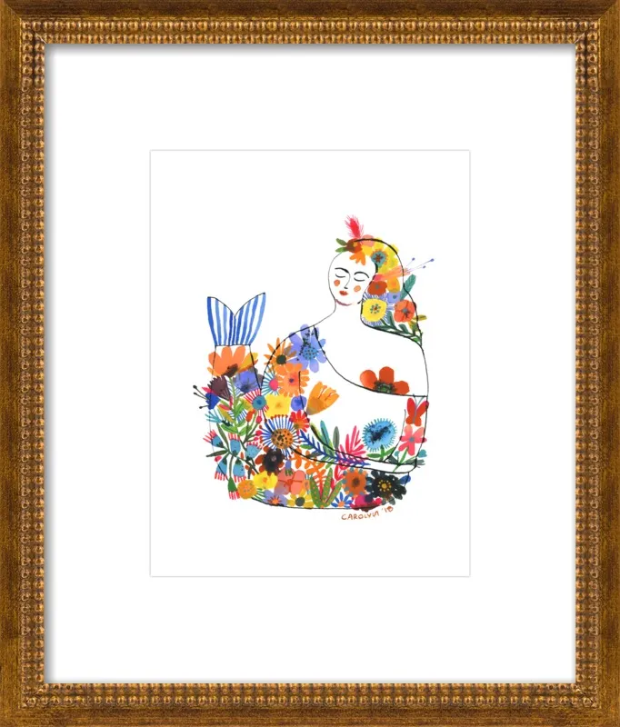 Mermaid by Carolyn Gavin for Artfully Walls