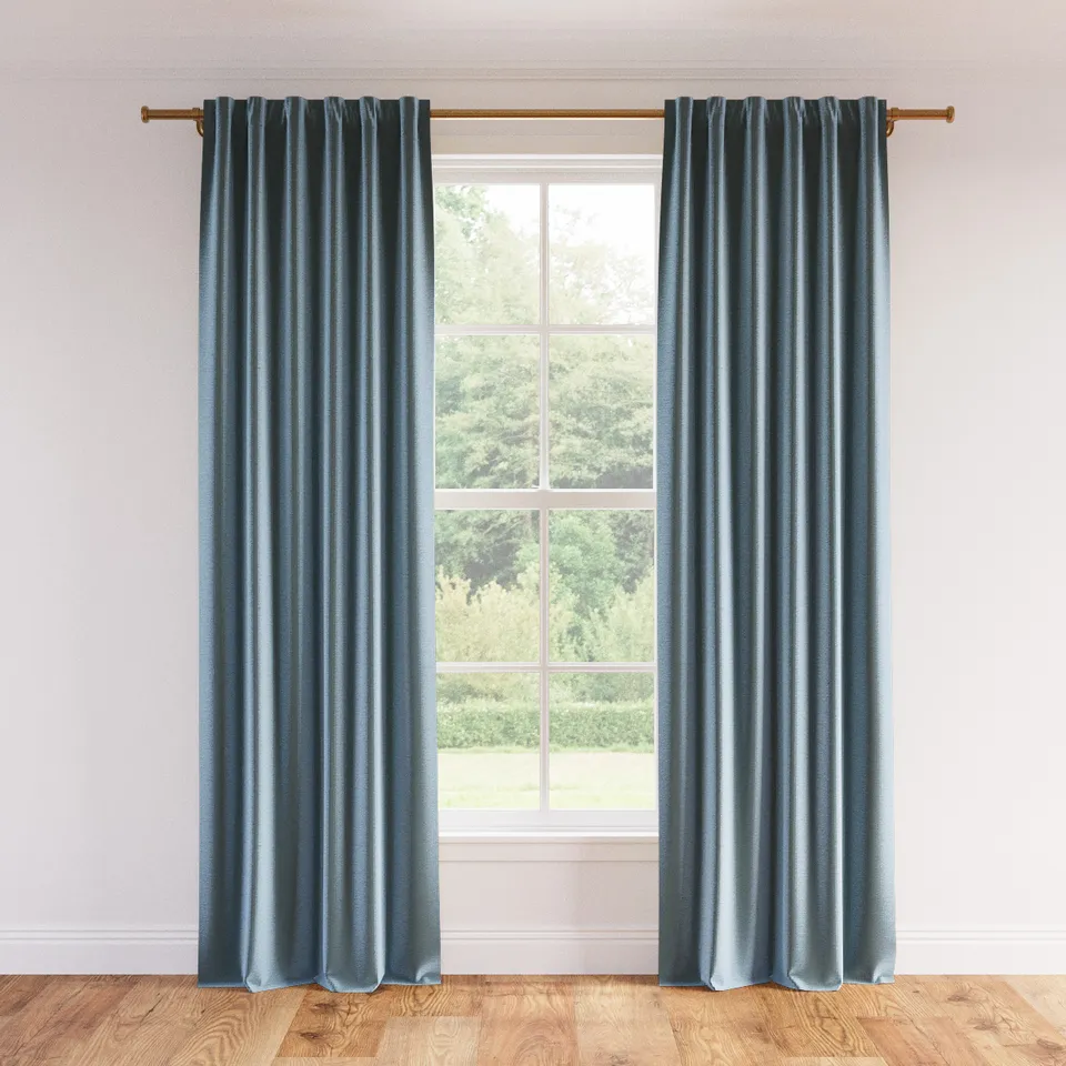 Velvet Curtain, Pacific Performance Velvet, 50" x 108", Unlined