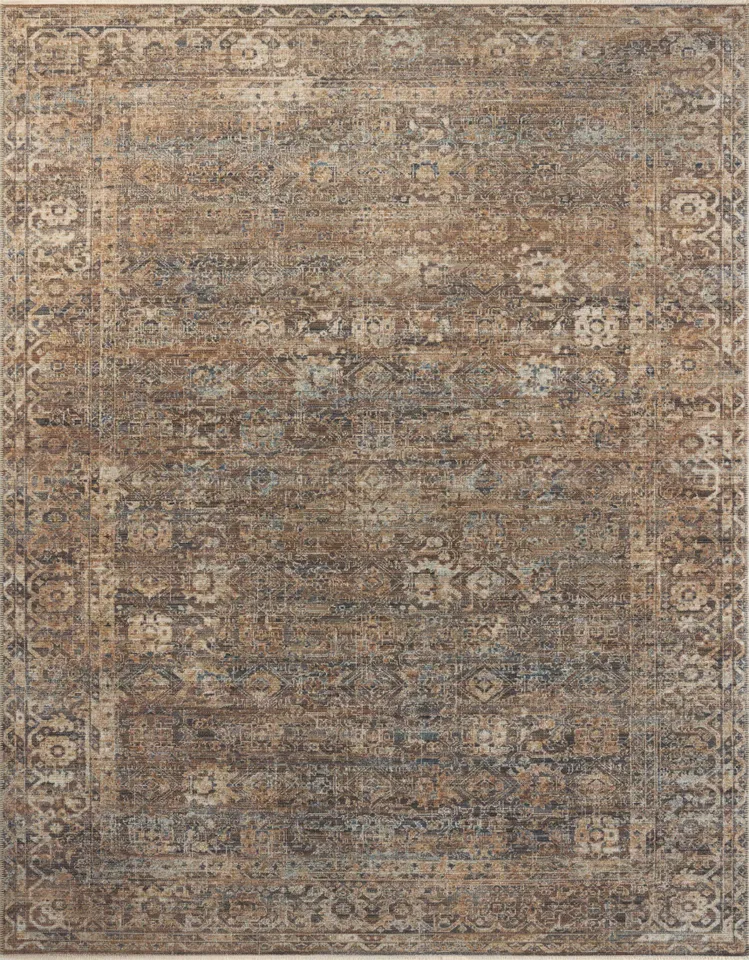 Loloi Heritage Mocha / Denim 12'-0" x 15'-0"