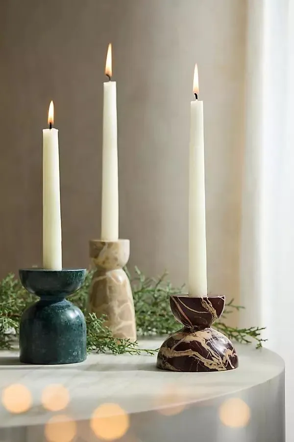 Marble Taper Holder