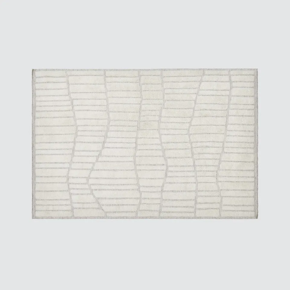 The Citizenry Ustav Hand-Knotted Area Rug | 5' x 8' | Grey