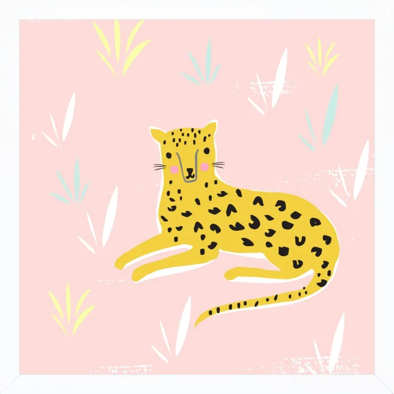Little Amur Leopard by Lizzie Mackay for Artfully Walls