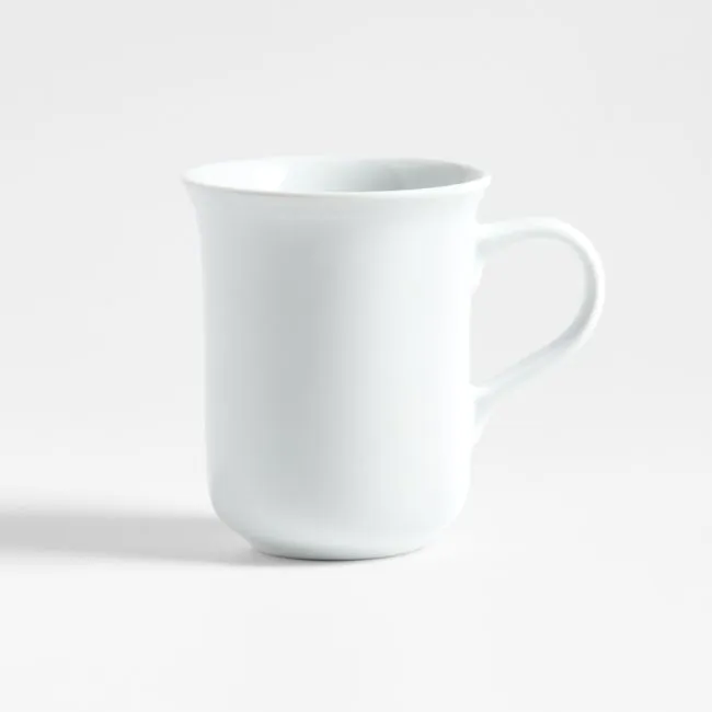 Loire 9.5-oz. White Porcelain Mug
