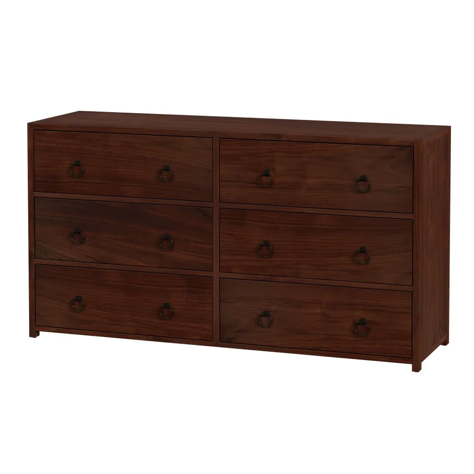Lark Walnut Dresser