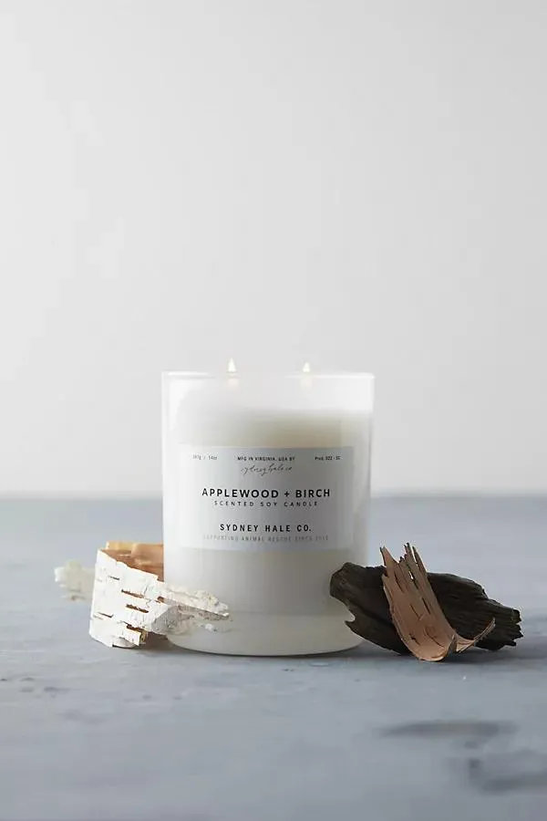 Terrain Sydney Hale Candle, Applewood + Birch