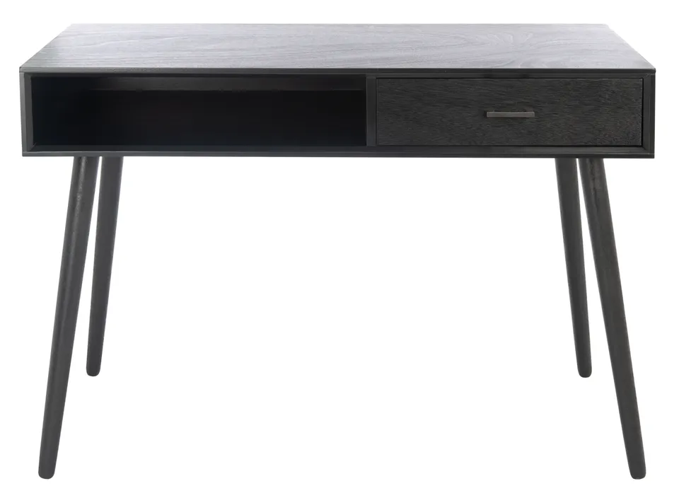 Remy 1 Drawer Writing Desk - Black