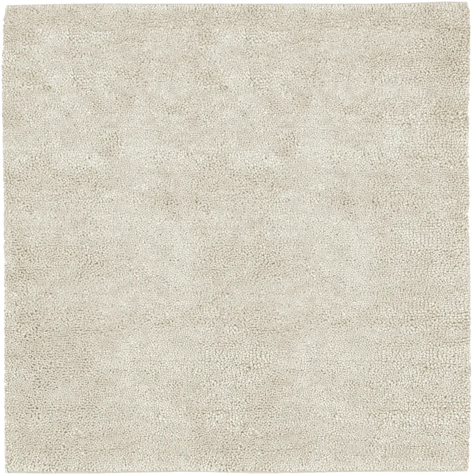 Aros Beige Indoor 8' x 8' Handmade Rug