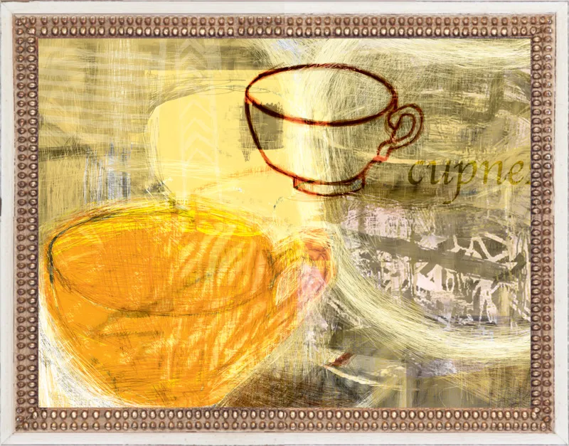 Still Life with Cups by Carmel Kushnir for Artfully Walls