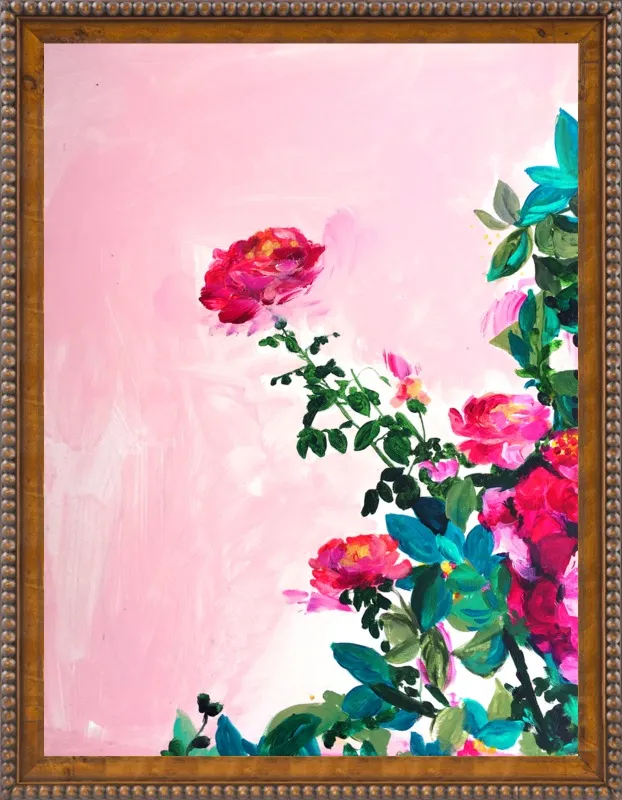 Rose Garden I by Christine Lindstrom for Artfully Walls