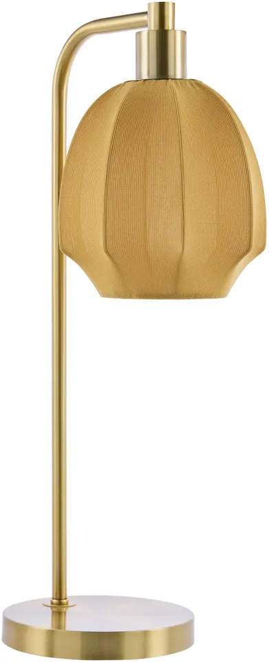 Nokomis  Plated 23"H x 10"W x 7"D Task Table Lamp