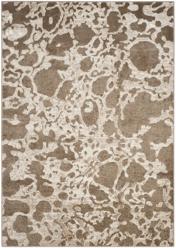 Arlo Home Woven Area Rug, VGE308L, Light Brown,  5' 1" X 7' 6"