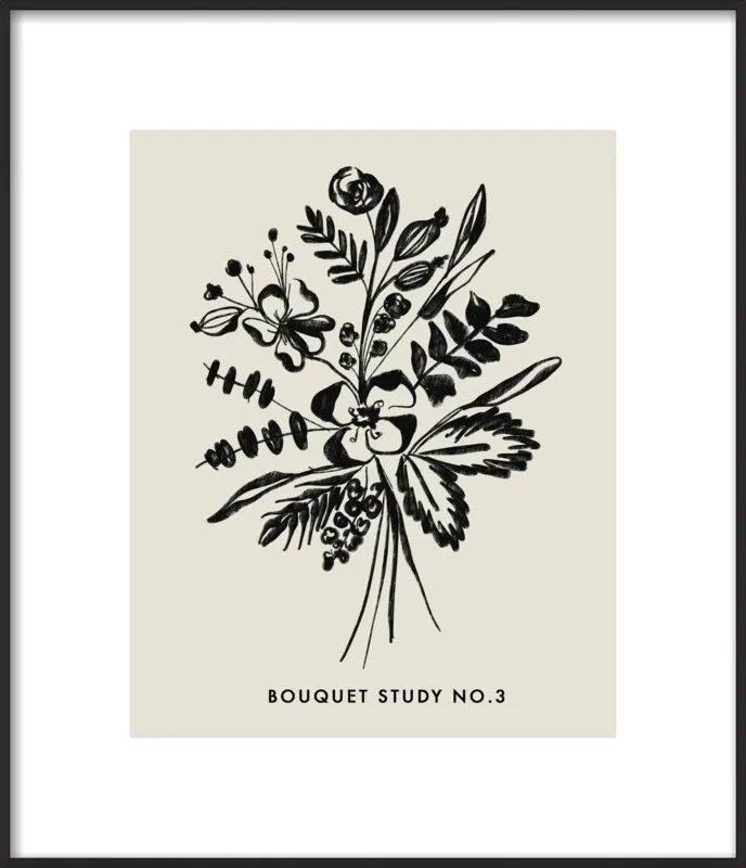 Bouquet Study No. 3 by Nancy Noreth for Artfully Walls