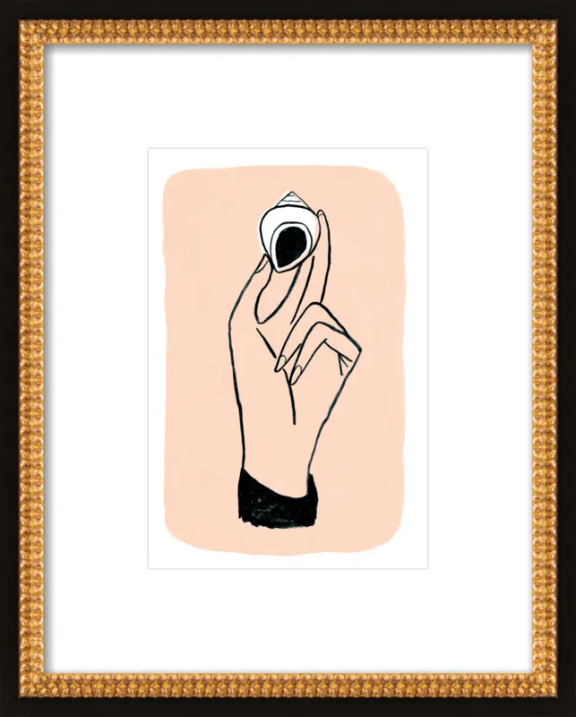 My Hand is My Face by Michael Doyle - Apartment On Belmont for Artfully Walls