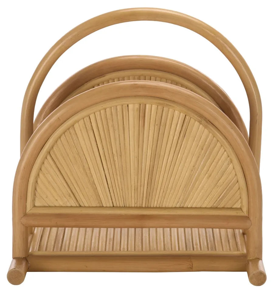 Daishi Rattan Magazine Rack - Natural
