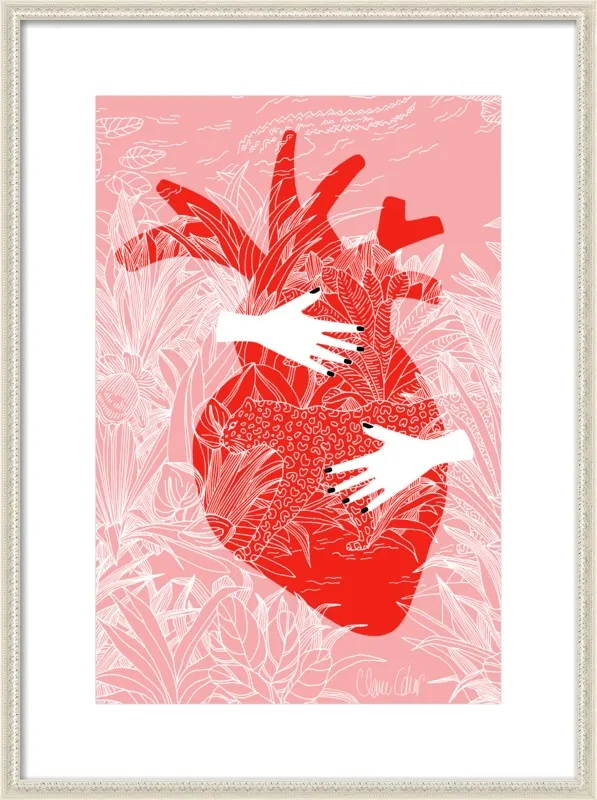 REFUGE ROSE by Claire Colin for Artfully Walls