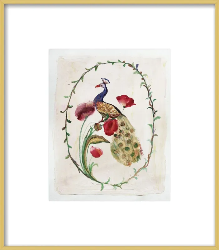 Peacock by Ruti Shaashua for Artfully Walls