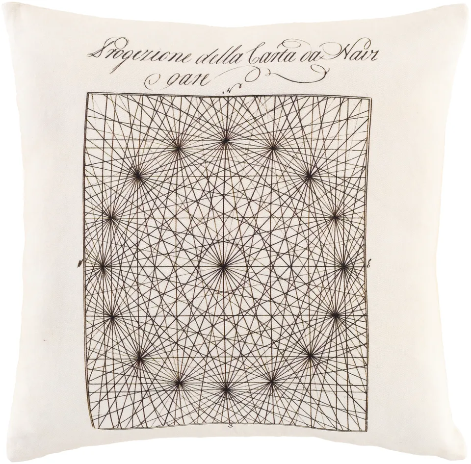Inventors INV-001 18"L x 18"W Polyester Filled Pillow
