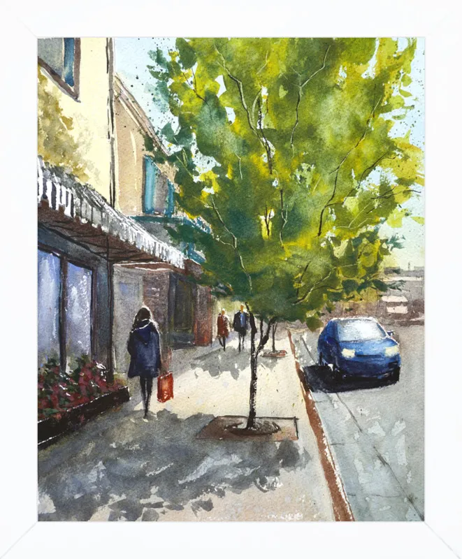 Shops in Laguna by Lauren Dusing for Artfully Walls