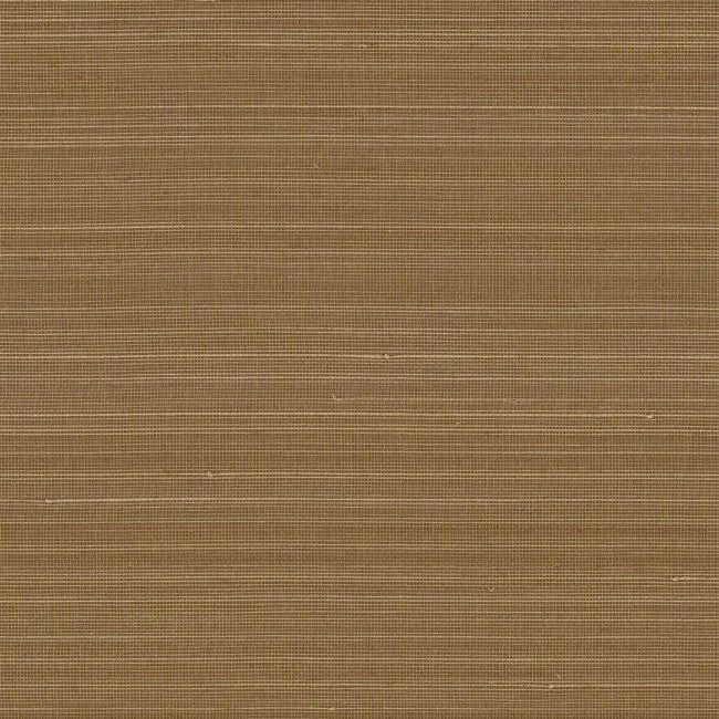 Tailored Abaca Ochre Gold Wallpaper