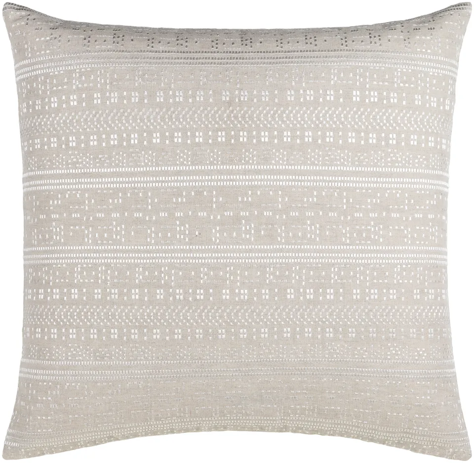 Theodore THE-002 20"L x 20"W Down Filled Pillow