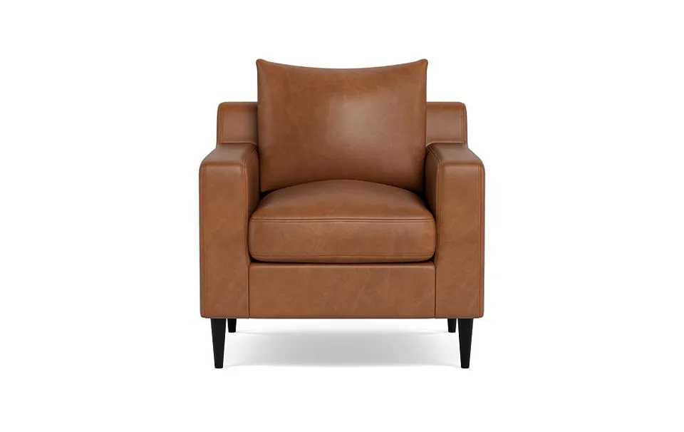 Sloan Leather Petite Chair