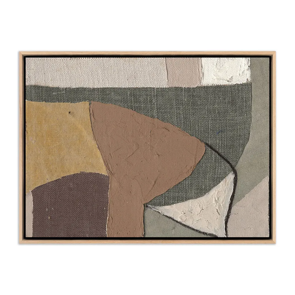Textile 4 by Raoul Morren	 - Vertical Grain White Oak Floater