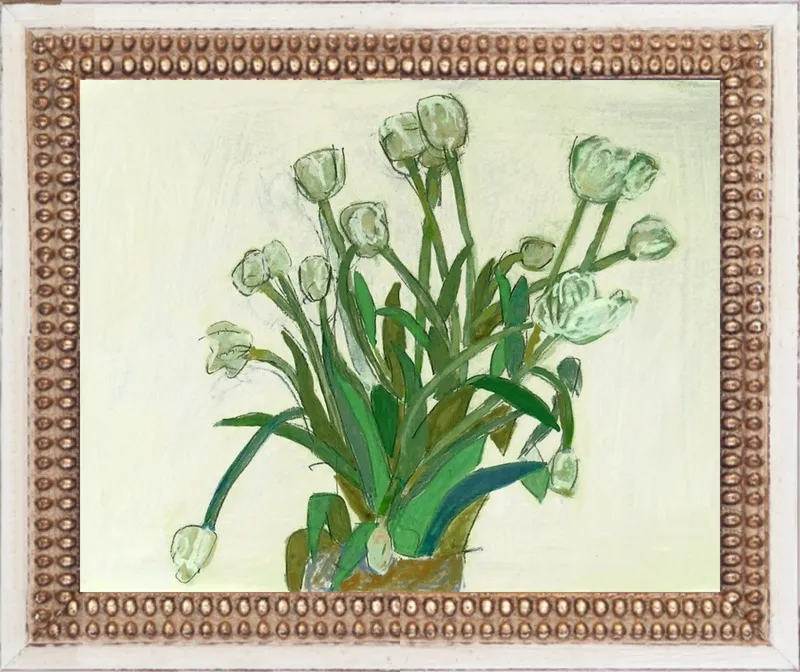 viridiflora tulip by Liz Innvar for Artfully Walls
