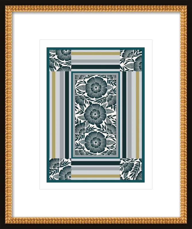 Botanical Frame 1 by Katharine Watson for Artfully Walls