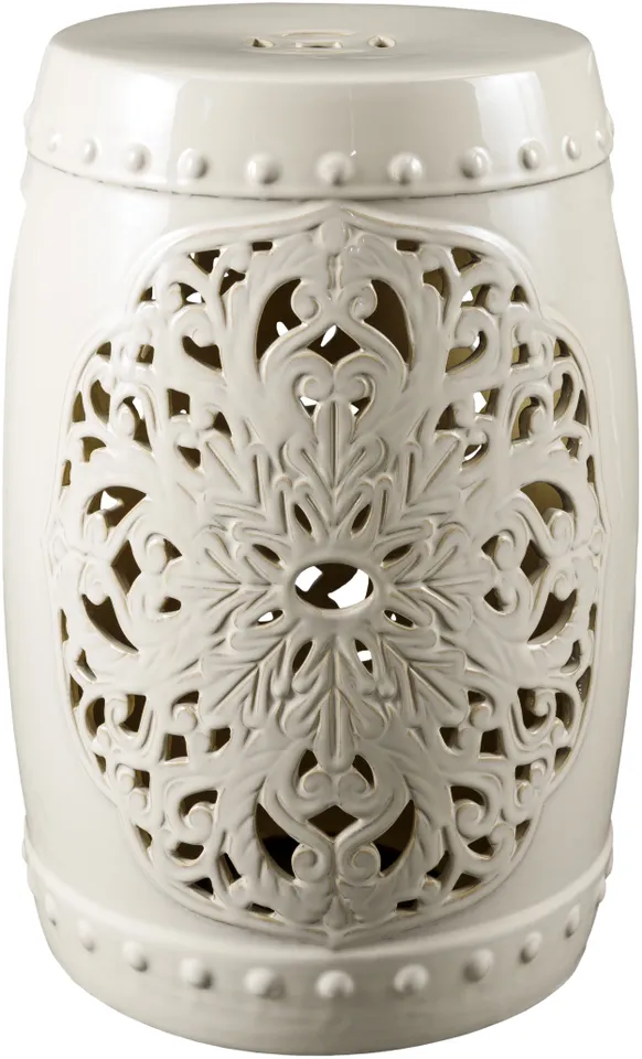 Nusrat  18"H x 13"W x 13"D Garden Stool