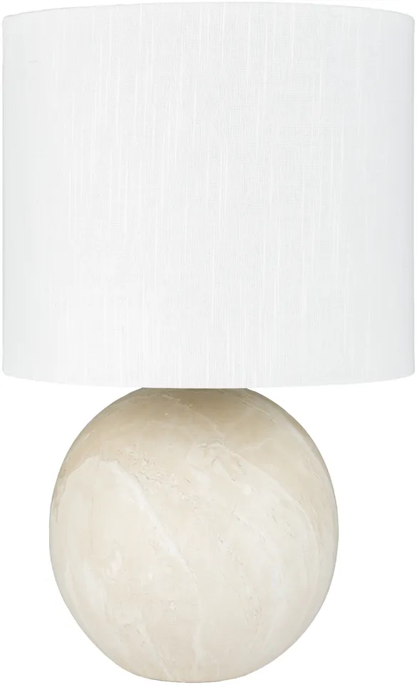 Vogel White Marbled 22"H x 13"W x 13"D Accent Table Lamp