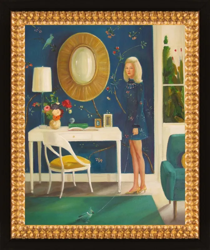 The Invisible Nature of Tansy Fairchild by Janet Hill for Artfully Walls