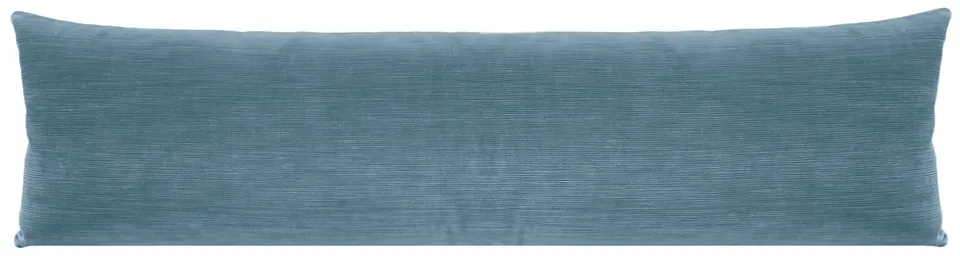 THE XL LUMBAR :: STRIE VELVET // CHAMBRAY - 14" X 48"