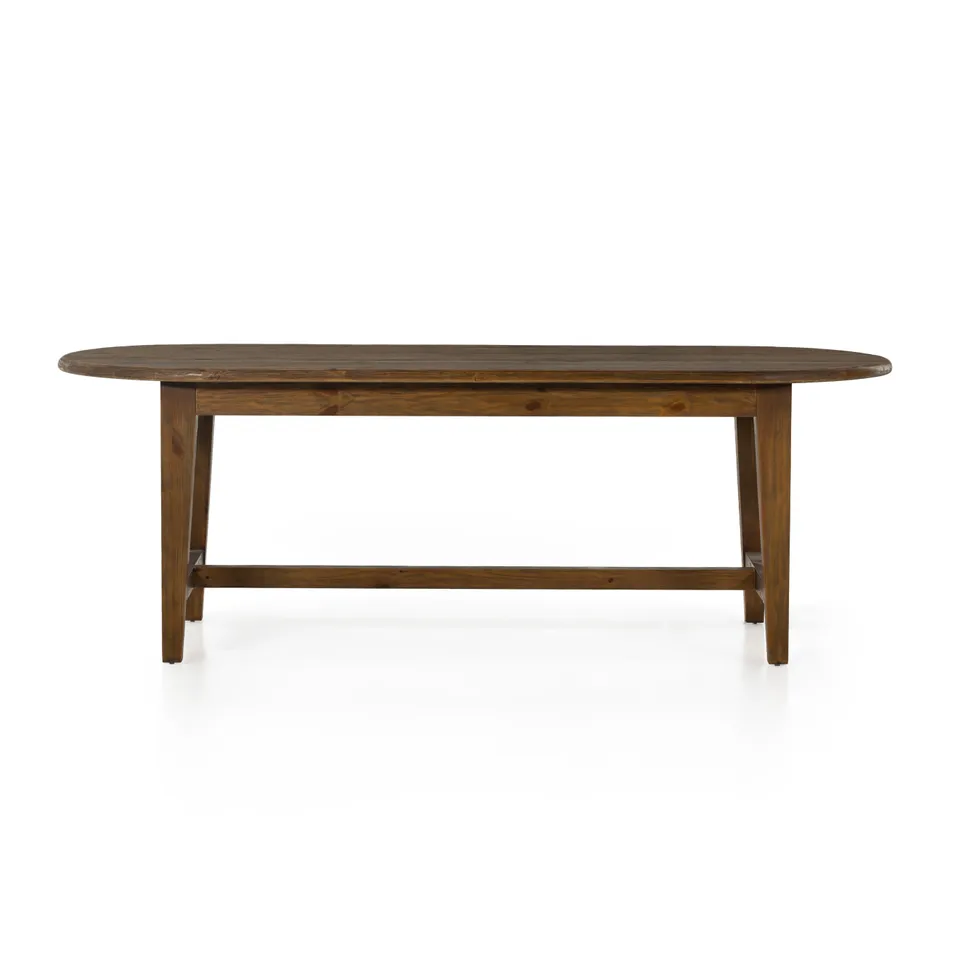 Alfie Dining Table 87"-Waxed Pine