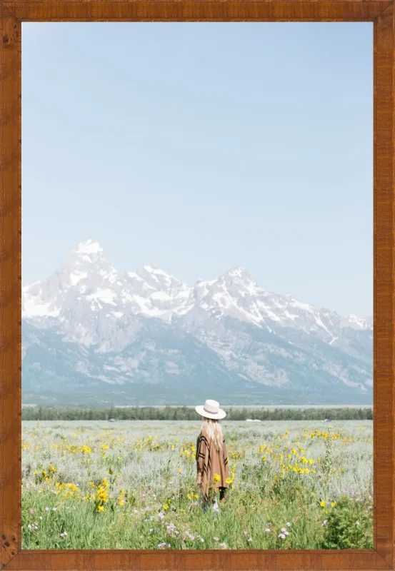 Wildflower Field Wyoming by Carley Rudd for Artfully Walls