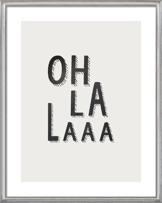 Oh la la by Lonneke de Roos - Kind of Style for Artfully Walls