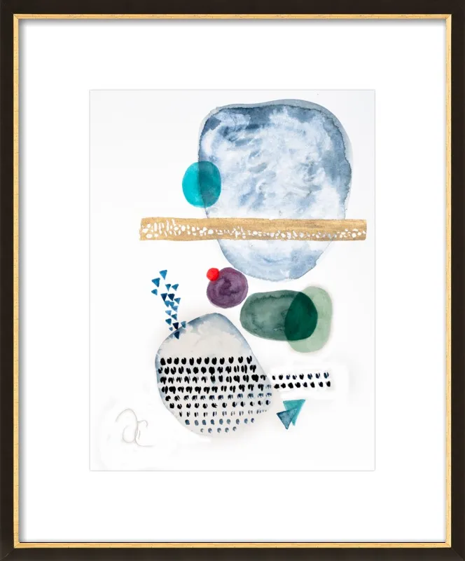 Under the sea by Victoria Gonzalez for Artfully Walls