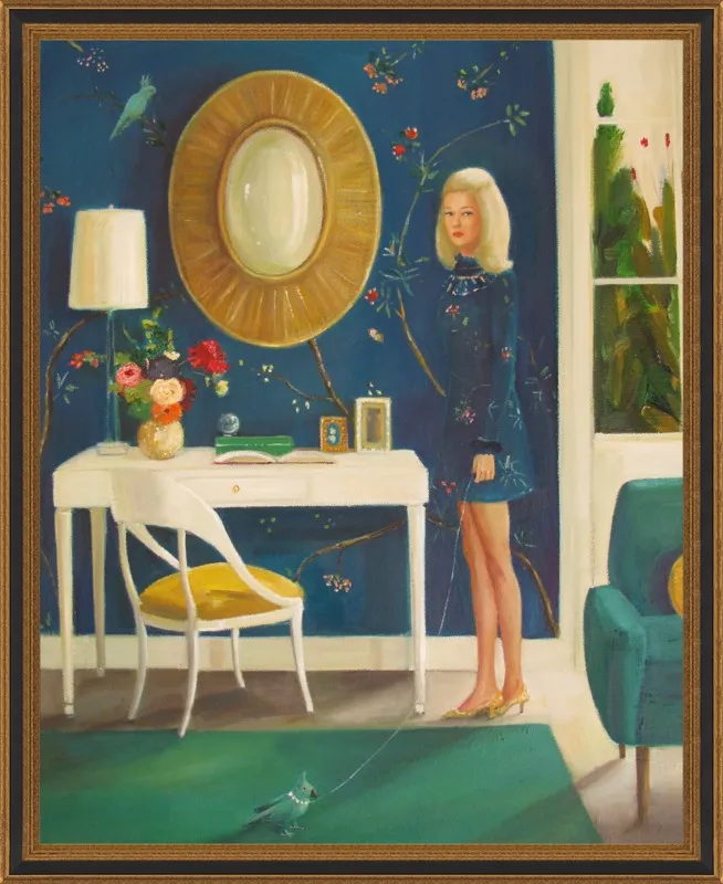 The Invisible Nature of Tansy Fairchild by Janet Hill for Artfully Walls