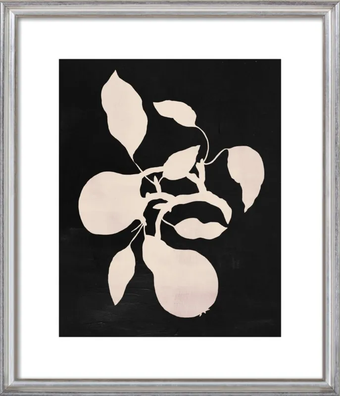 pears black and white by Ruti Shaashua for Artfully Walls