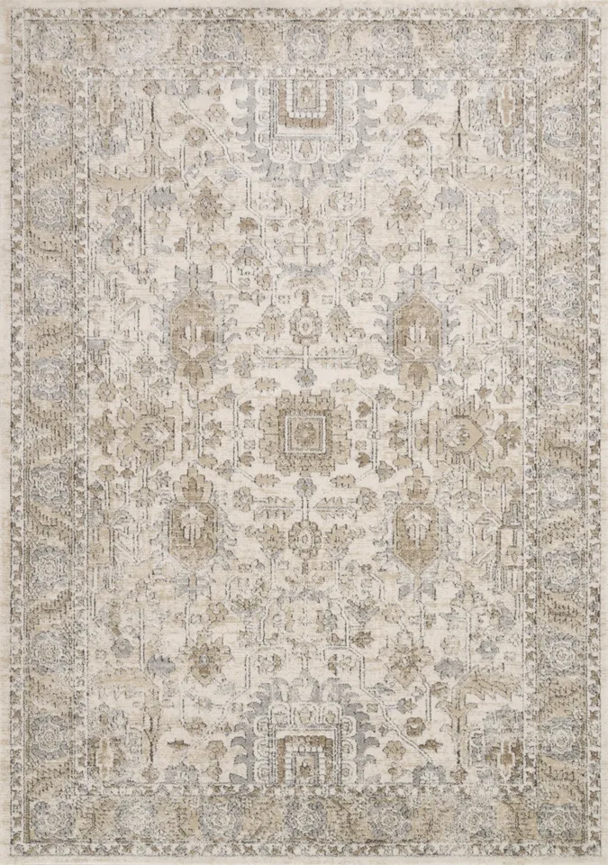 Loloi Teagan Ivory / Sand 2'-8" x 4'