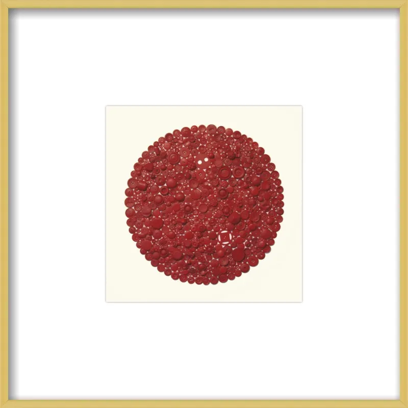 Red Target by Emeline Tate for Artfully Walls