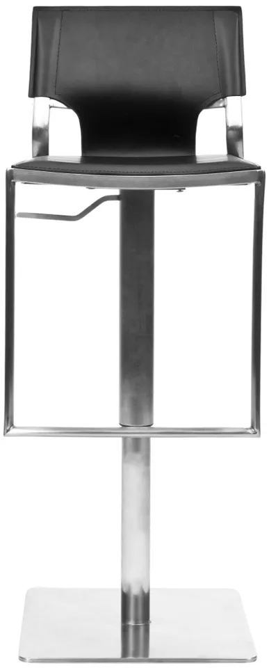 Armondo Gas Lift Swivel Bar Stool - Black
