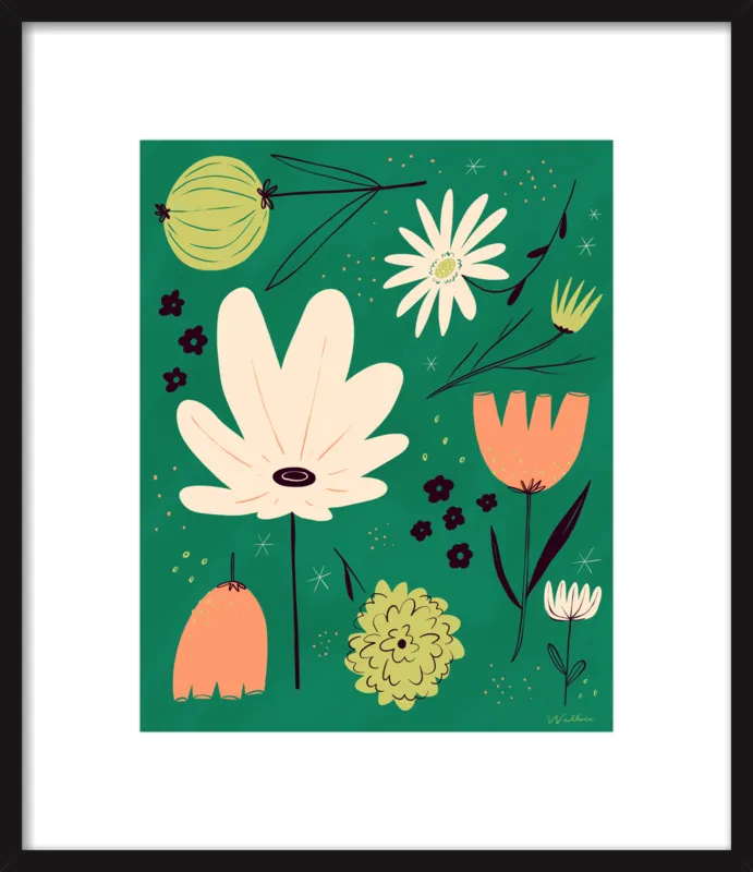 Spring Flowers by Erin Wallace for Artfully Walls