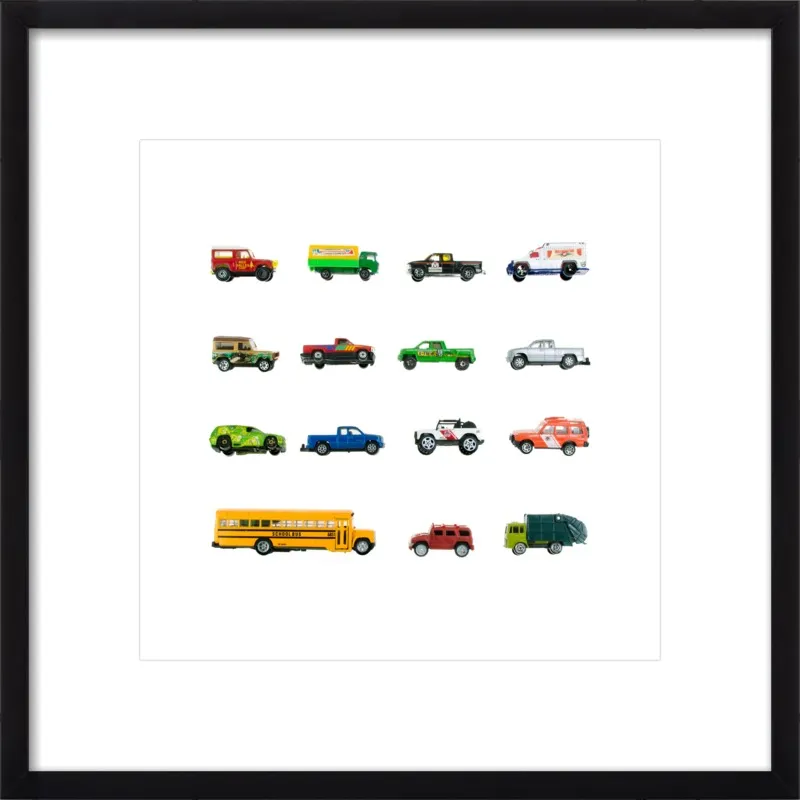 Vintage Toy Trucks by Jennifer Steen Booher for Artfully Walls