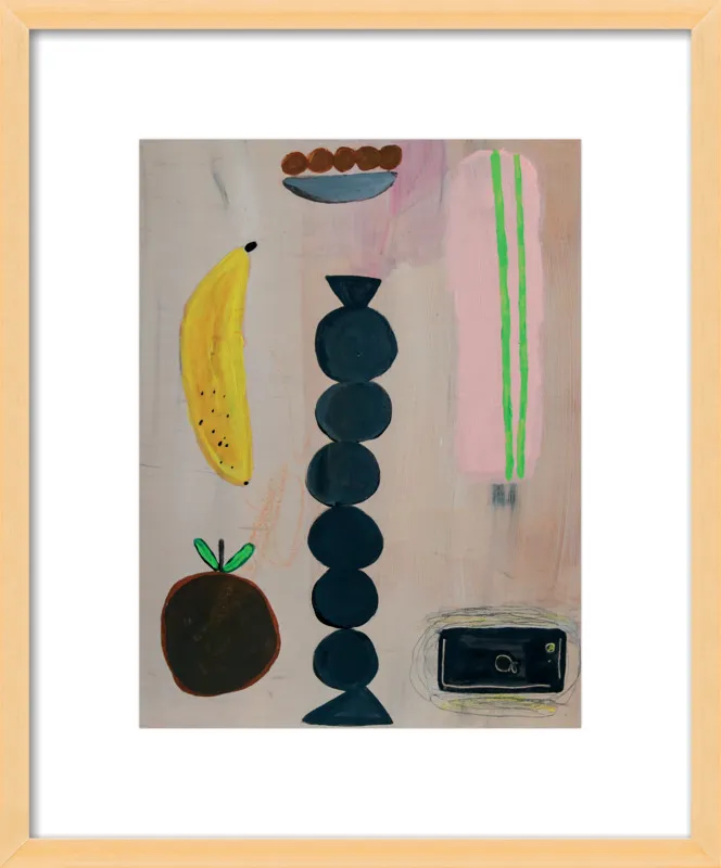 Still life with a phone vibration by Agata Królak for Artfully Walls
