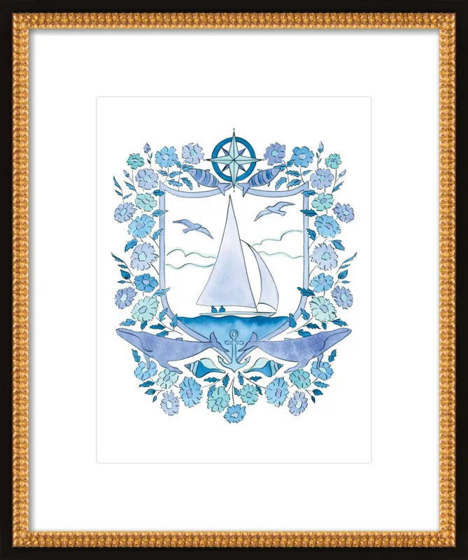 Setting Sail by Rachel Rogers for Artfully Walls