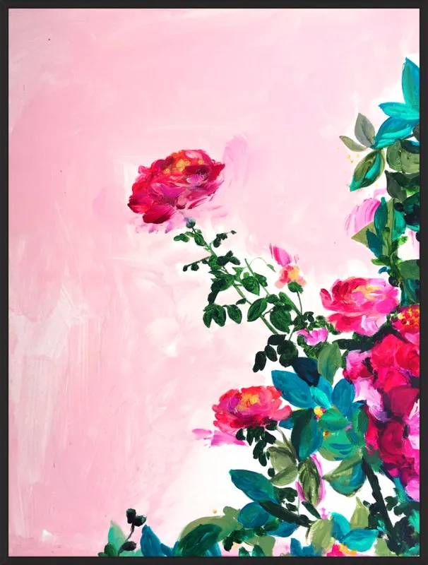 Rose Garden I by Christine Lindstrom for Artfully Walls