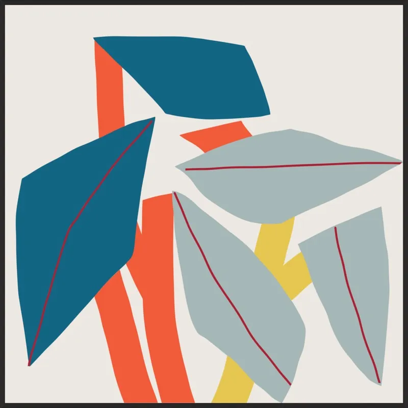 Colourful leaves by Jessica Nielsen for Artfully Walls